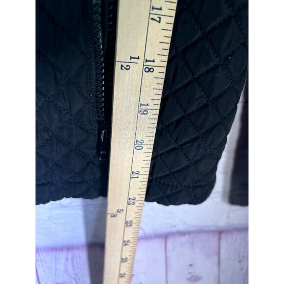 Calvin Klein Womens Quilted Hooded Jacket With Zipper Pockets & Front Zip Closur - Picture 13 of 15